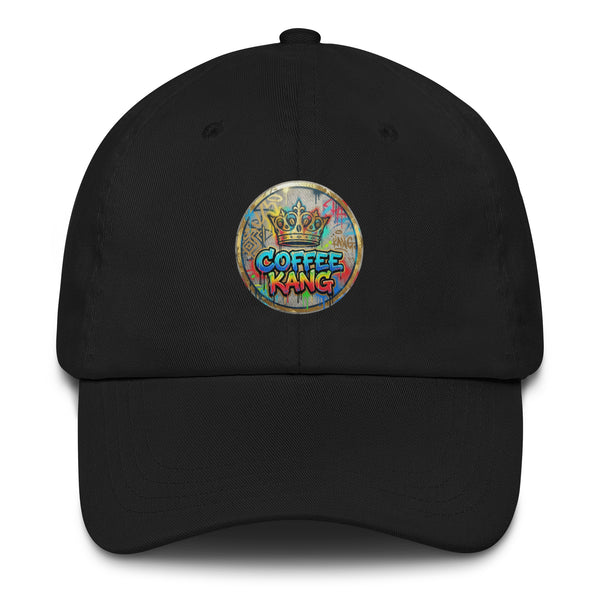Adjustable dad hat featuring colorful &