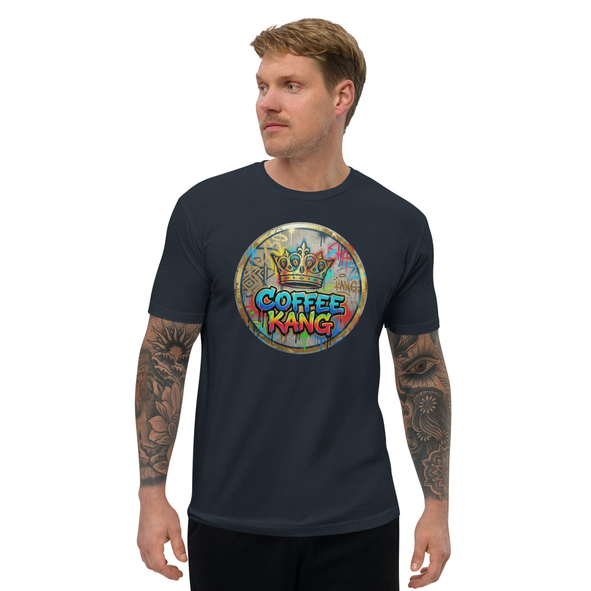 Comfortable short sleeve t-shirt featuring &